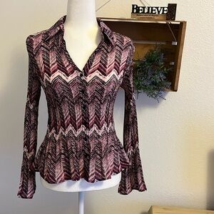 Sunny Leigh Blouse Size Small